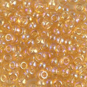 6-251 Tr Lt Topaz AB Miyuki Seed Bead