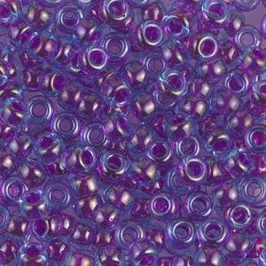 6-352 Fuchsia Luster Aqua Luster Miyuki Seed Bead