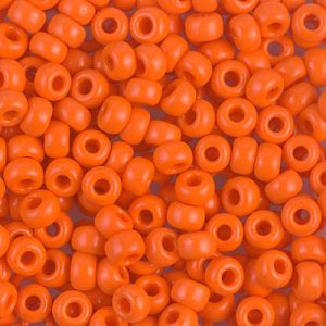 6-406 Op Orange Miyuki Seed Bead