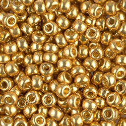 6-4202 Duracoat Galvinised Gold Miyuki Seed Bead