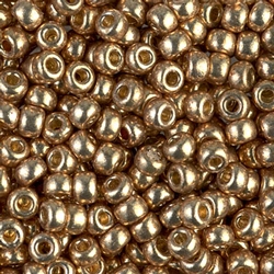 6-4204 Galvinised Champagne Miyuki Seed Bead