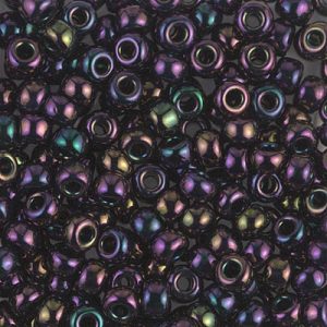 6-454 Met Dk Plum Iris Miyuki Seed Bead