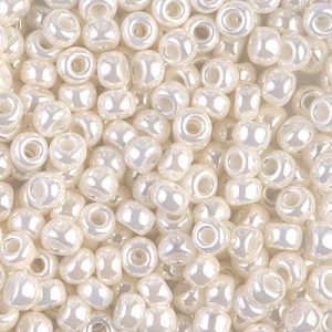 6-592 Antique Ivory Pearl Ceylon Miyuki Seed Bead