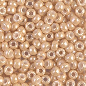 6-593 Lt Caramel Ceylon Miyuki Seed Bead
