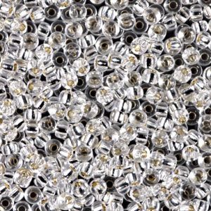 8-1 S/L Crystal Miyuki Seed Bead