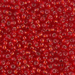 8-10 S/L Flame Red Miyuki Seed Bead