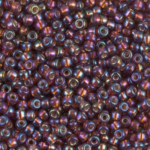 8-1005 S/L Dark Topaz AB Miyuki Seed Bead