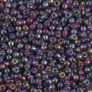 8-1013 S/L Dark Smoky Amethyst Miyuki Seed Bead