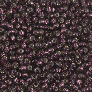 8-13 S/L Dark Smoky Amethyst Miyuki Seed Bead