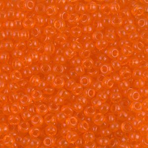 8-138 Transparent Orange Miyuki Seed Bead