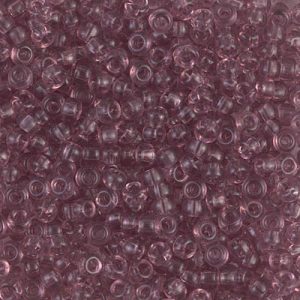 8-142 transparent Smoky Amethyst Miyuki Seed Bead