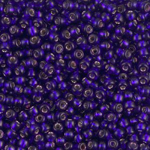 8-1427 Dyed S/L Dk Violet Miyuki Seed Bead