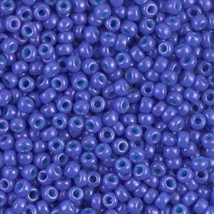 8-1477 Dyed Op Bright Purple Miyuki Seed Bead