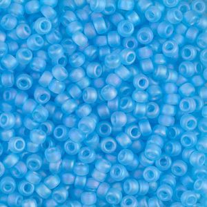 8-148FR Matte Tr Aqua Miyuki Seed Bead