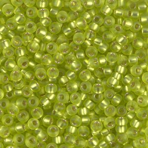 8-14F Matte S/L Chartreuse Miyuki Seed Bead