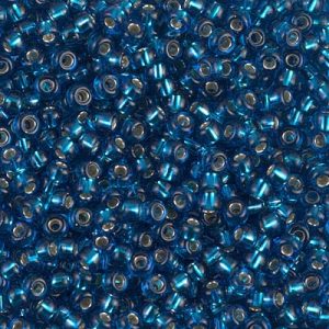 8-25 S/L Capri BLue Miyuki Seed Bead