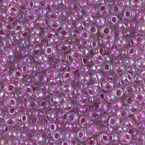 8-264 Raspberry Lined Crystal AB (Like DB 56) Miyuki Seed Bead