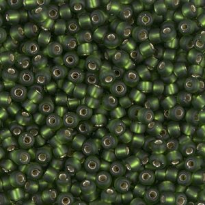8-26F: Matte S/L Olive Miyuki Seed Bead