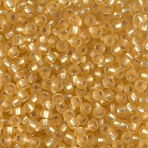 8-3F: Matte S/L Gold Miyuki Seed Bead