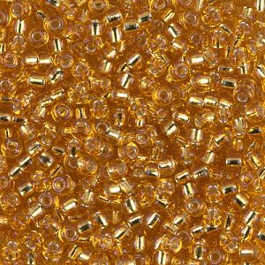 8-4 S/L Dk Gold Miyuki Seed Bead