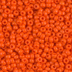 8-406 Op Orange Miyuki Seed Bead