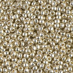 8-4201: Duracoat Galvanized Silver Miyuki Seed Bead