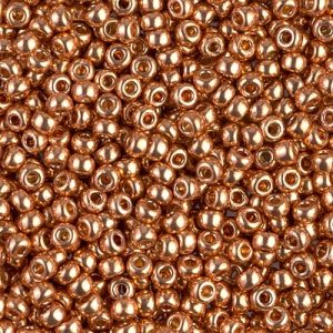 8-4206: Duracoat Galvanized Muscat Miyuki Seed Bead