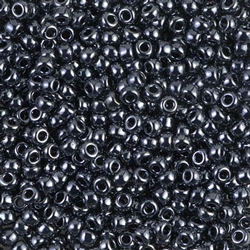 8-451 Gunmetal Miyuki Seed Bead