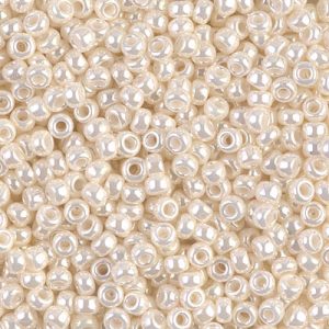 8-592 Antique Ivory Pearl Ceylon Miyuki Seed Bead