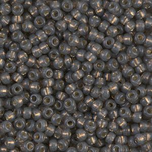 8-650 Dyed Rustic Gray S/L Alabaster Miyuki Seed Bead