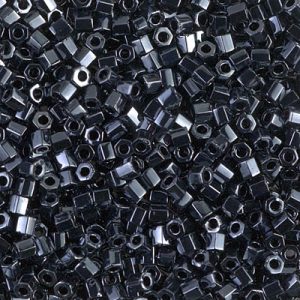 8C-451 8/0 Gunmetal Miyuki Seed Bead