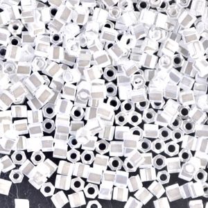 8C-528 8/0 Cut White Pearl Ceylon Miyuki Seed Bead