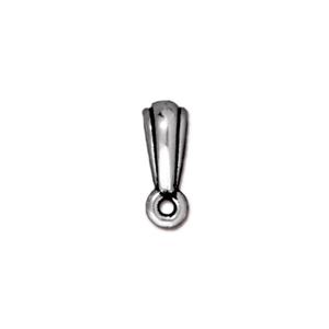 Bail Nouveau 12.75x6.25mm Silver Coated (x1 piece)