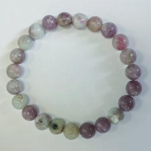G6. Lavender Agate Elasticated Bracelet (1 piece)