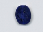Acrylic Oval Flat Bead Sodalite Colour 18x15mm (1 piece)