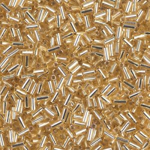 BGL1-003 3mm Miyuki Bugle Bead S/L Gold