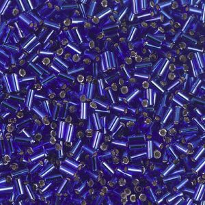 BGL1-020 3mm Miyuki Bugle Bead S/L Dk Sapphire