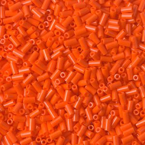 BGL1-406 3mm Op Orange Miyuki Bugle Bead