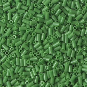BGL1-411 3mm Op Green Miyuki Bugle Bead