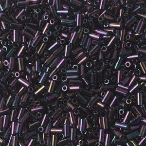 BGL1-454 3mm Met Dk Plus Iris Miyuki Bugle Bead