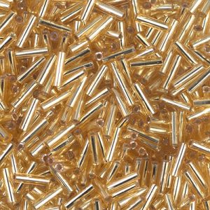 BGL2-003 6mm S/L Gold Miyuki Bugle Bead