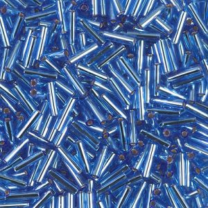 BGL2-019 6mm S/L Sapphire Miyuki Bugle Bead