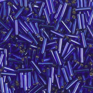 BGL2-020: 6mm Miyuki Bugle Bead S/L Cobalt