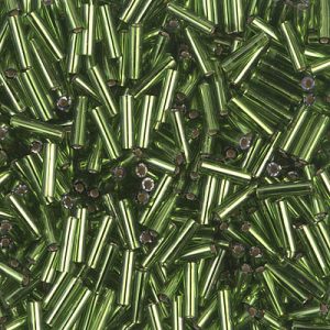 BGL2-026 6mm S/L Olive Miyuki Bugle Bead