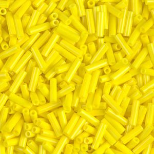 BGL2-404 6mm Op Yellow Miyuki Bugle Bead