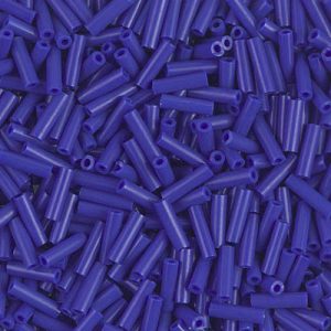 BGL2-414: 6mm Miyuki Bugle Bead Opaque Cobalt