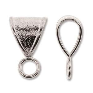 Bail 11mm Silver Plated (x3 pieces)