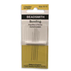 Size 10/13 Mixed Beading Needle (4 Per Pack)