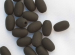 Polaris Bean Shape Black 10mm x 6mm PL010
