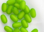 Polaris Bean Shape Lime 10mm x 6mm PL014